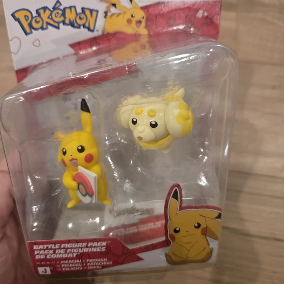 ✨ RARE Pokemon Valentine’s 2026 Battle Figure Pack - FULL SET OF 3 ✨ - Picture 5 of 12